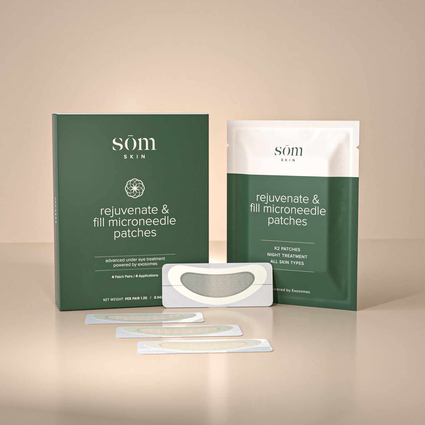 SŌM SKIN Rejuvenate and Fill Microneedle Patches